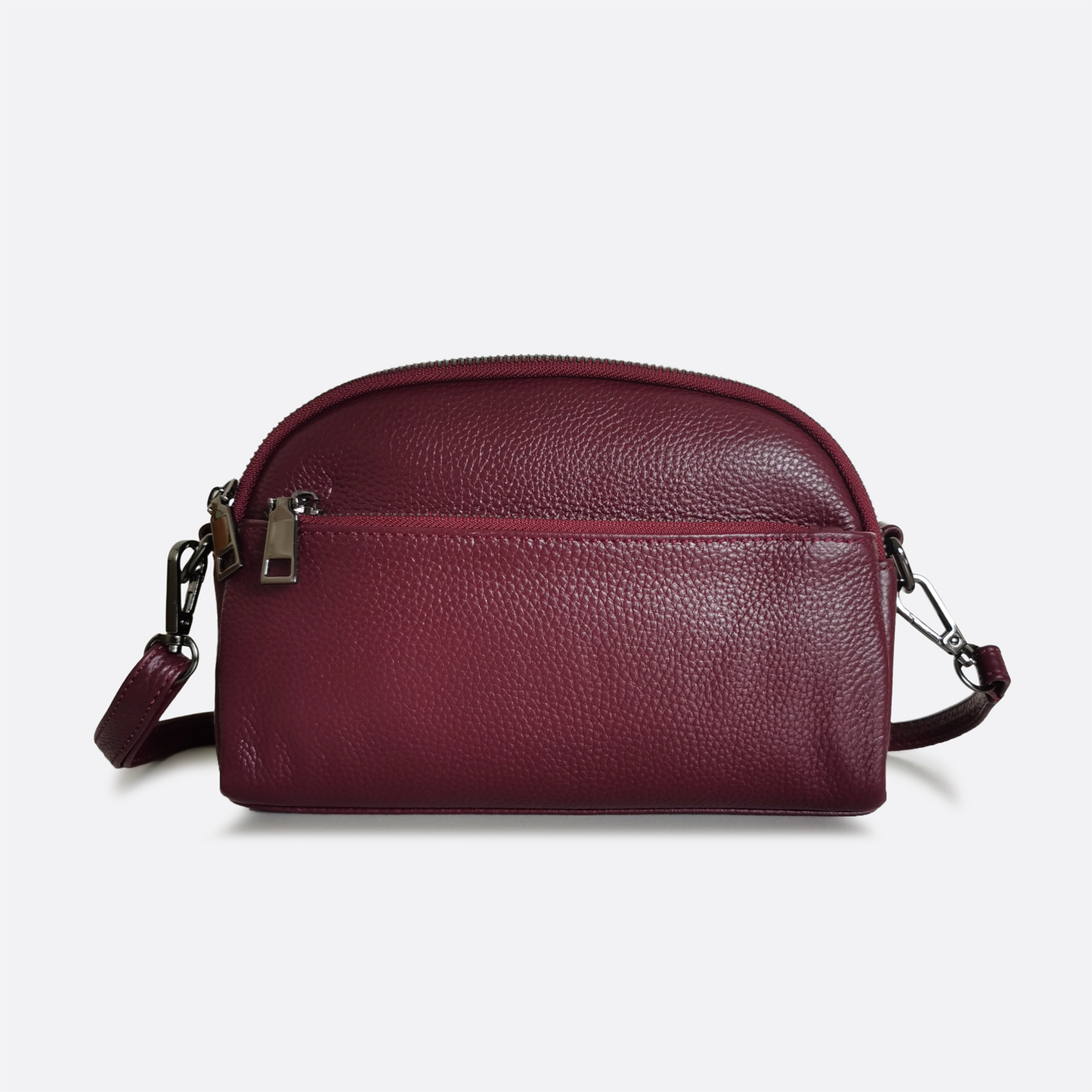 Women's genuine cowhide leather handbag Crescent V2 design