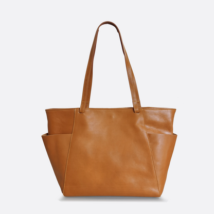 Women's genuine cowhide leather handbag Depaule design