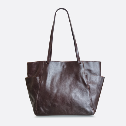 Women's genuine cowhide leather handbag Depaule design