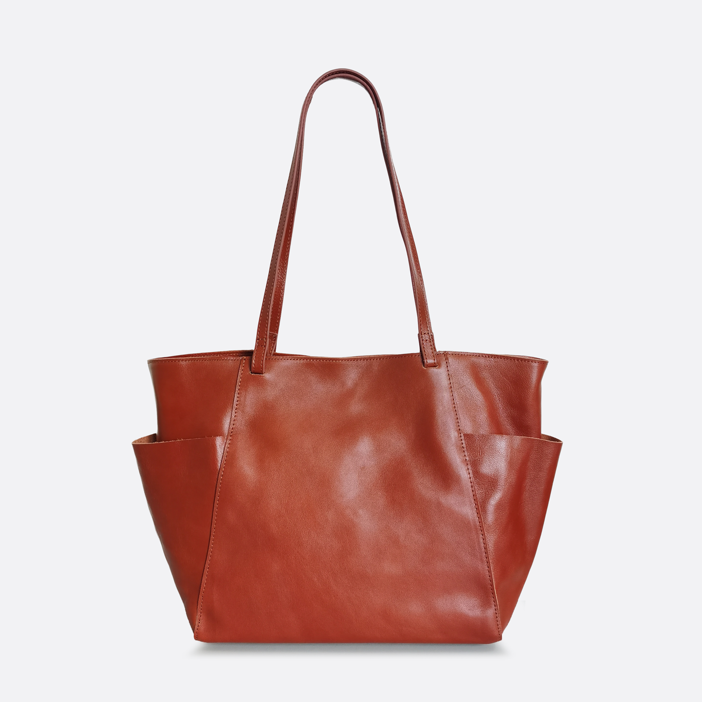 Women's genuine cowhide leather handbag Depaule design