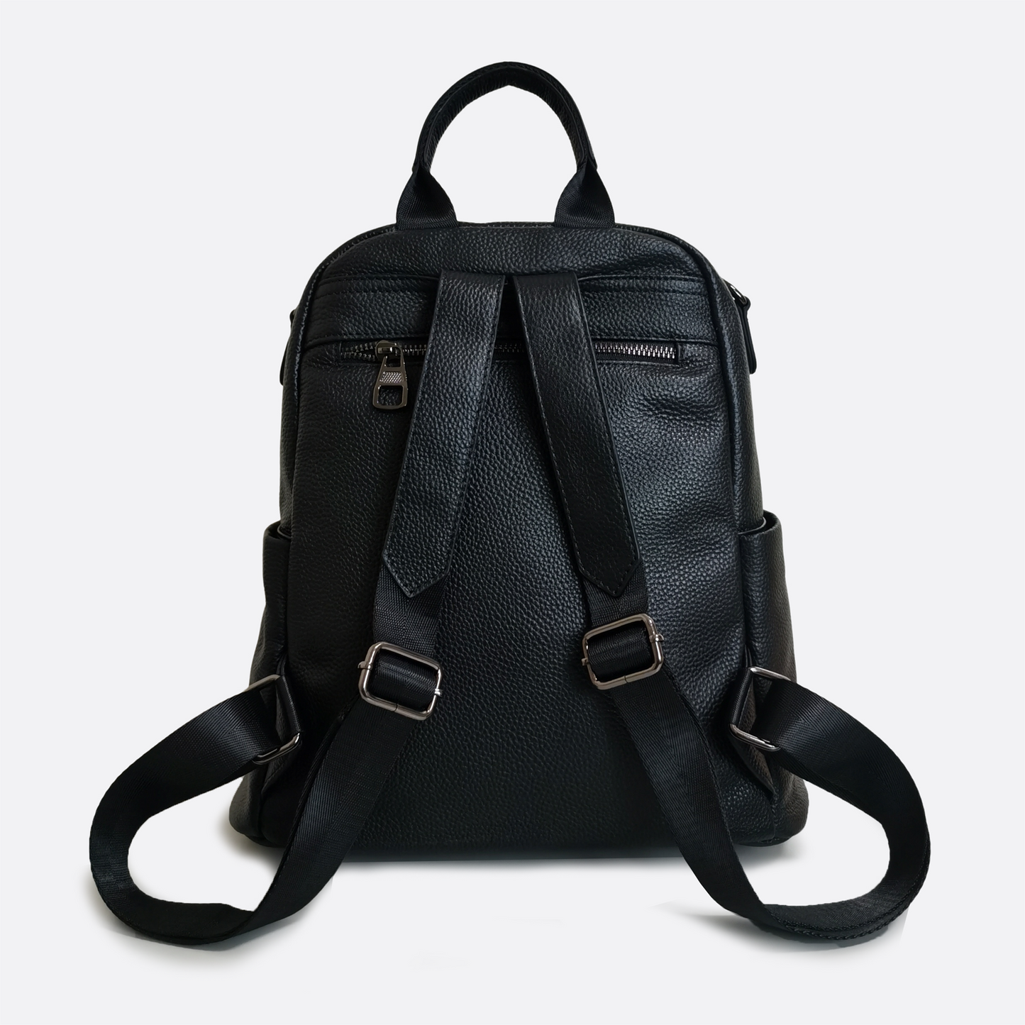 Women's cowhide leather Diamond design backpack