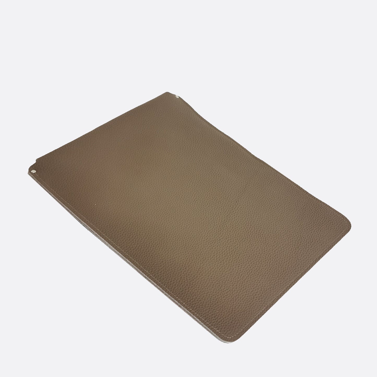 Unisex genuine cowhide leather laptop sleeve / laptop folio v2