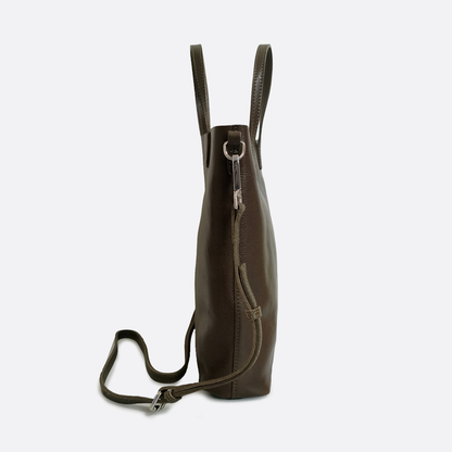 Women's genuine cowhide leather Handbag Perry design