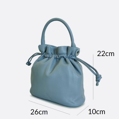 Women's genuine cowhide leather handbag Fuku V2 design