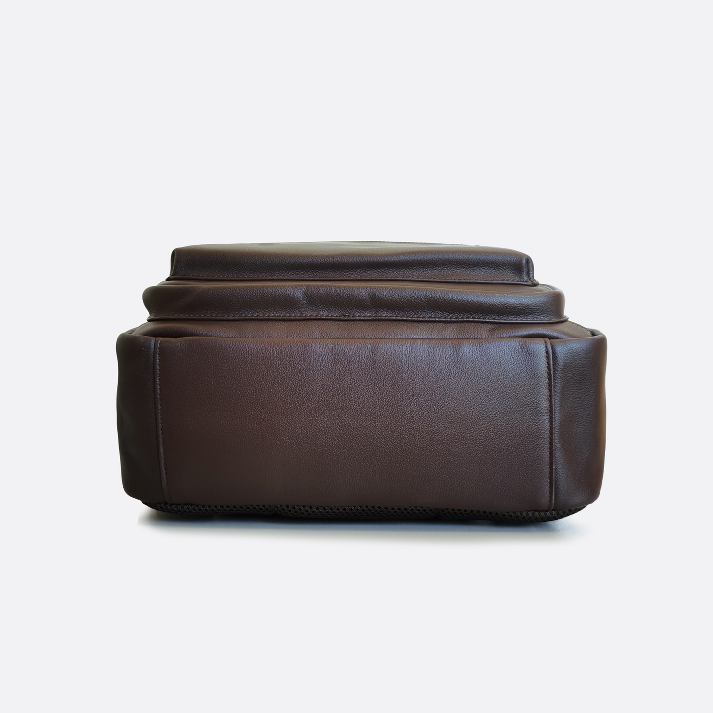 Unisex cowhide leather Multi zip V3 design backpack