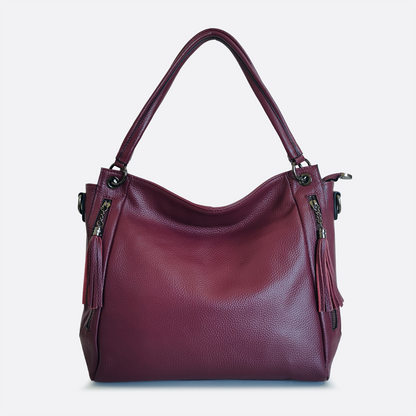 Women's genuine cowhide leather handbag Klos V5 design