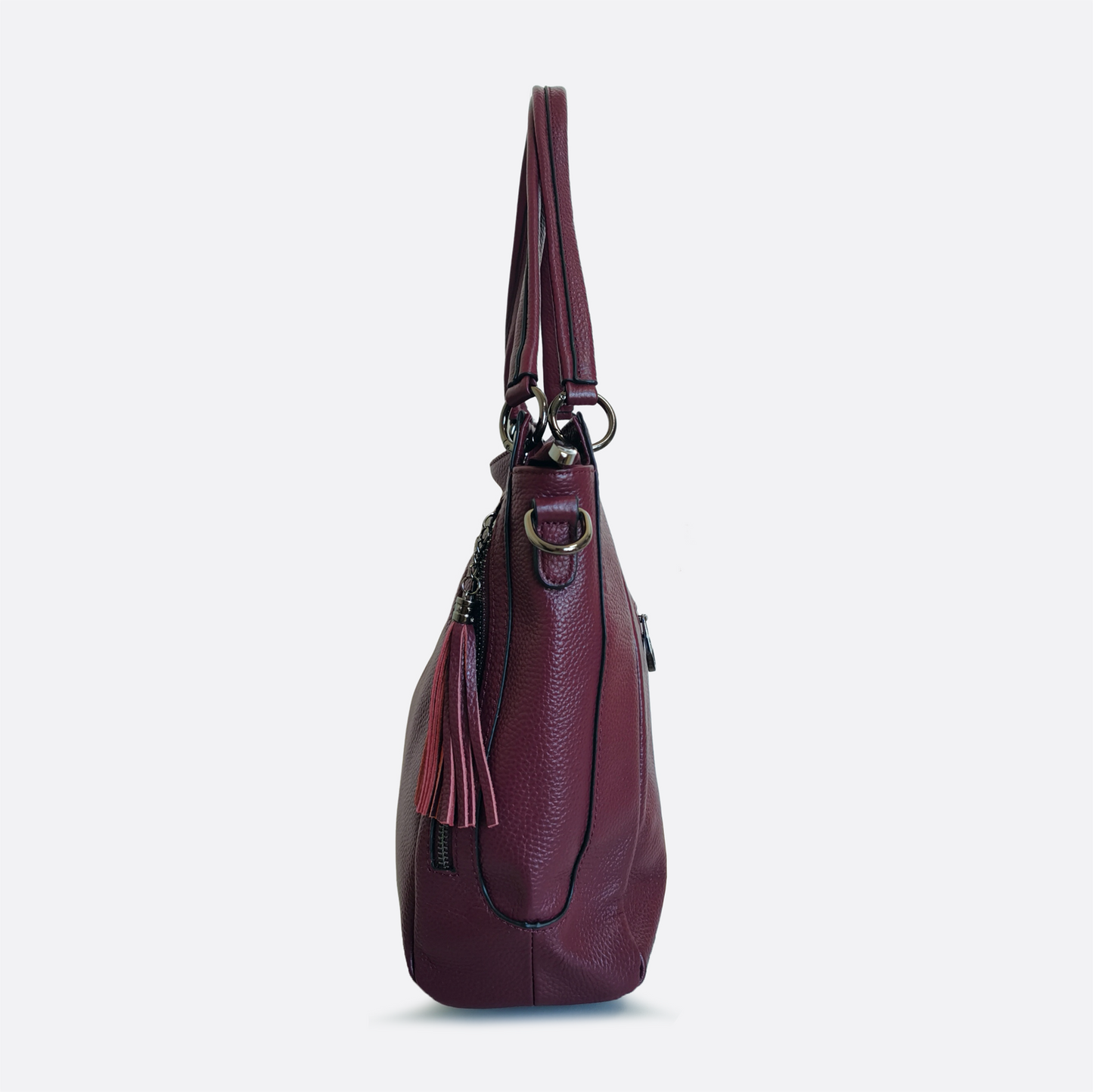 Women's genuine cowhide leather handbag Klos V5 design