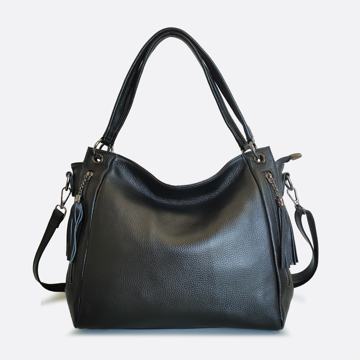 Women's genuine cowhide leather handbag Klos V5 design