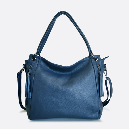 Women's genuine cowhide leather handbag Klos V5 design