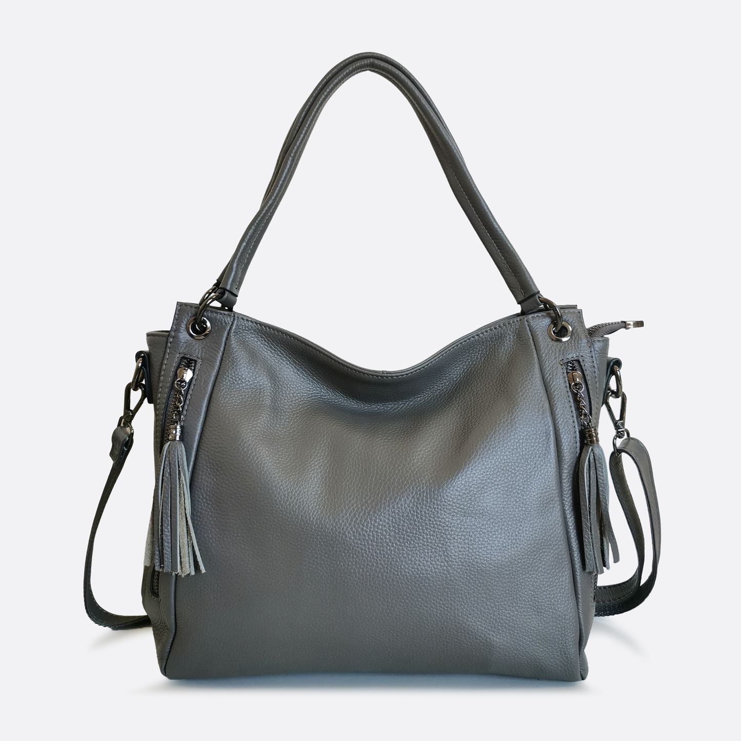 Women's genuine cowhide leather handbag Klos V5 design