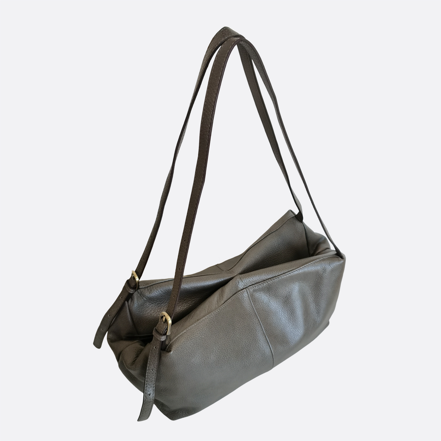 Women's genuine cowhide leather handbag Palour V3 design