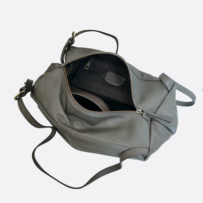 Women's genuine cowhide leather handbag Palour V3 design