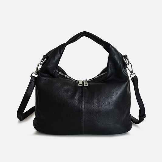 Women's genuine cowhide leather Hobo handbag Dilla V5 design