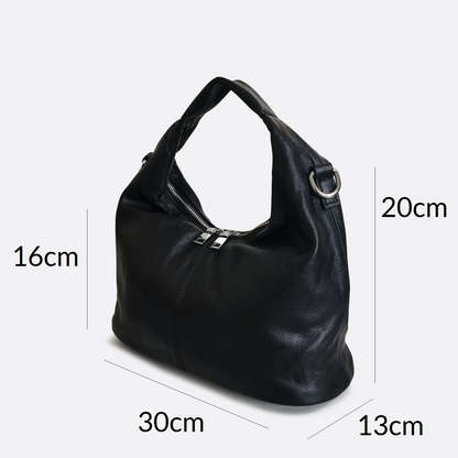 Women's genuine cowhide leather Hobo handbag Dilla V5 design