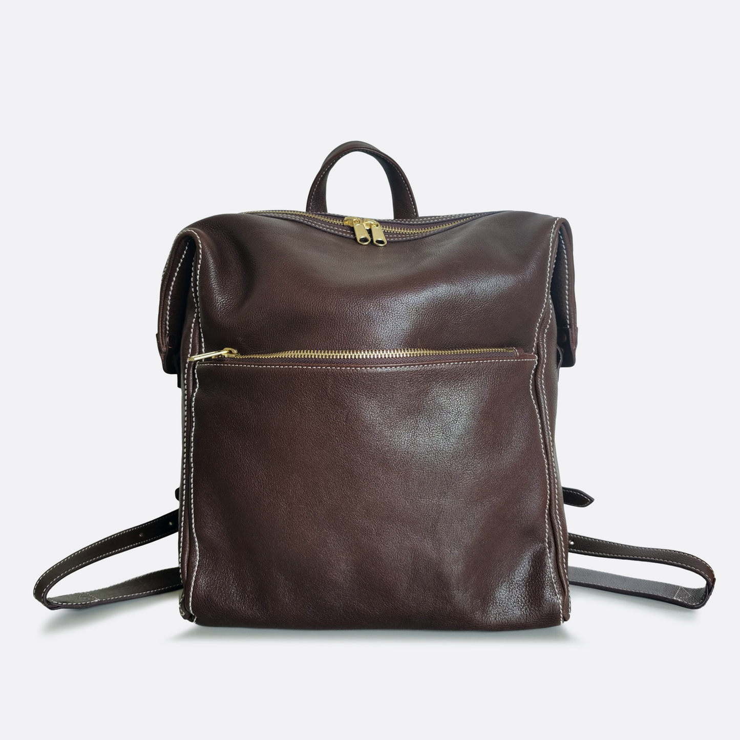 Women's genuine cowhide leather backpack Reza V2 design