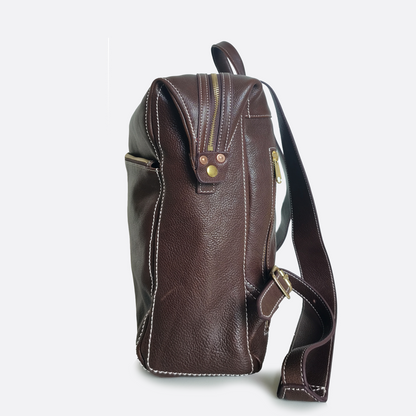 Women's genuine cowhide leather backpack Reza V2 design