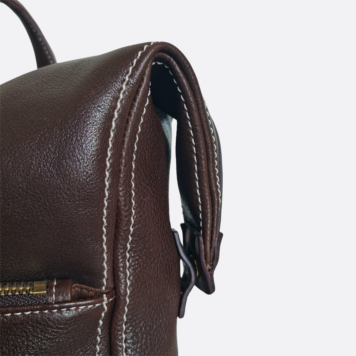 Women's genuine cowhide leather backpack Reza V2 design