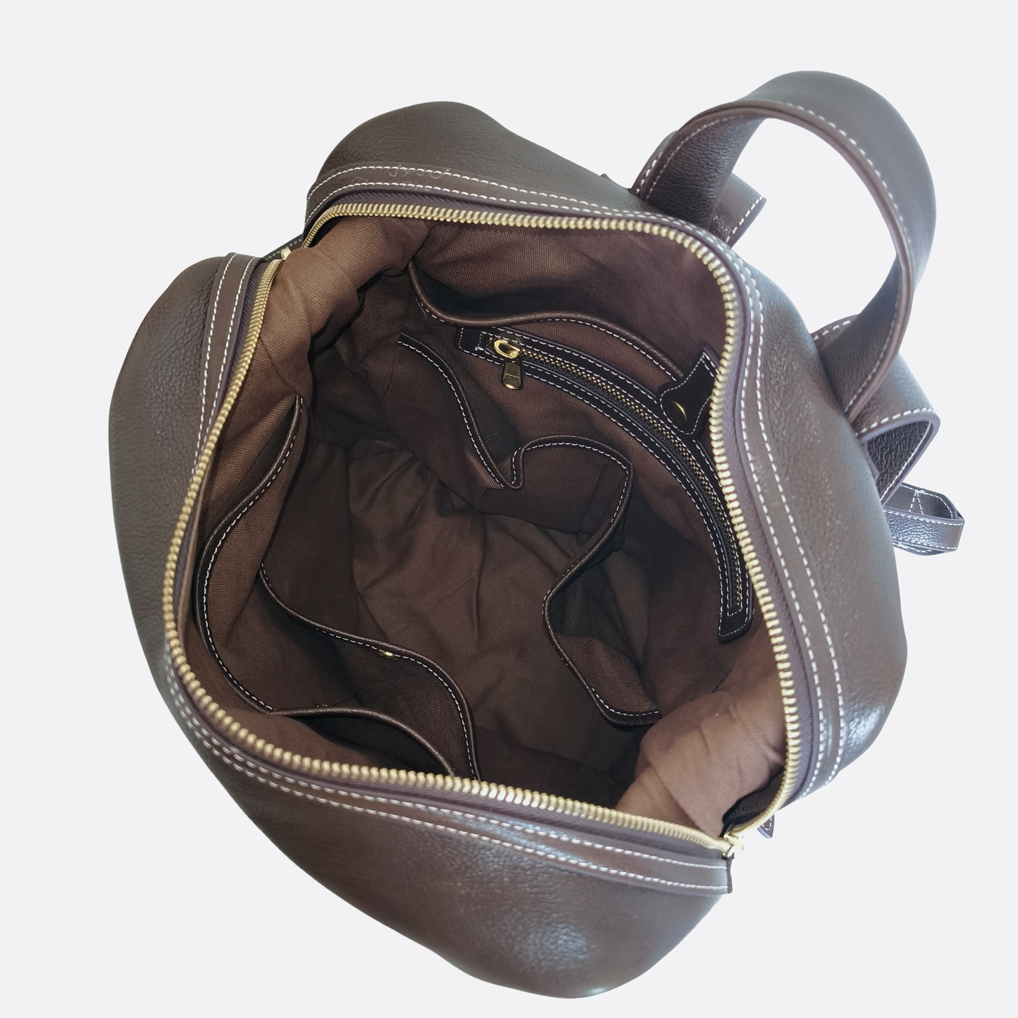 Women's genuine cowhide leather backpack Reza V2 design
