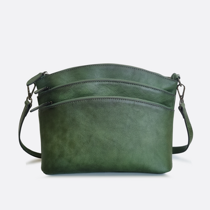 Women's genuine cowhide leather handbag Hayden V3 design