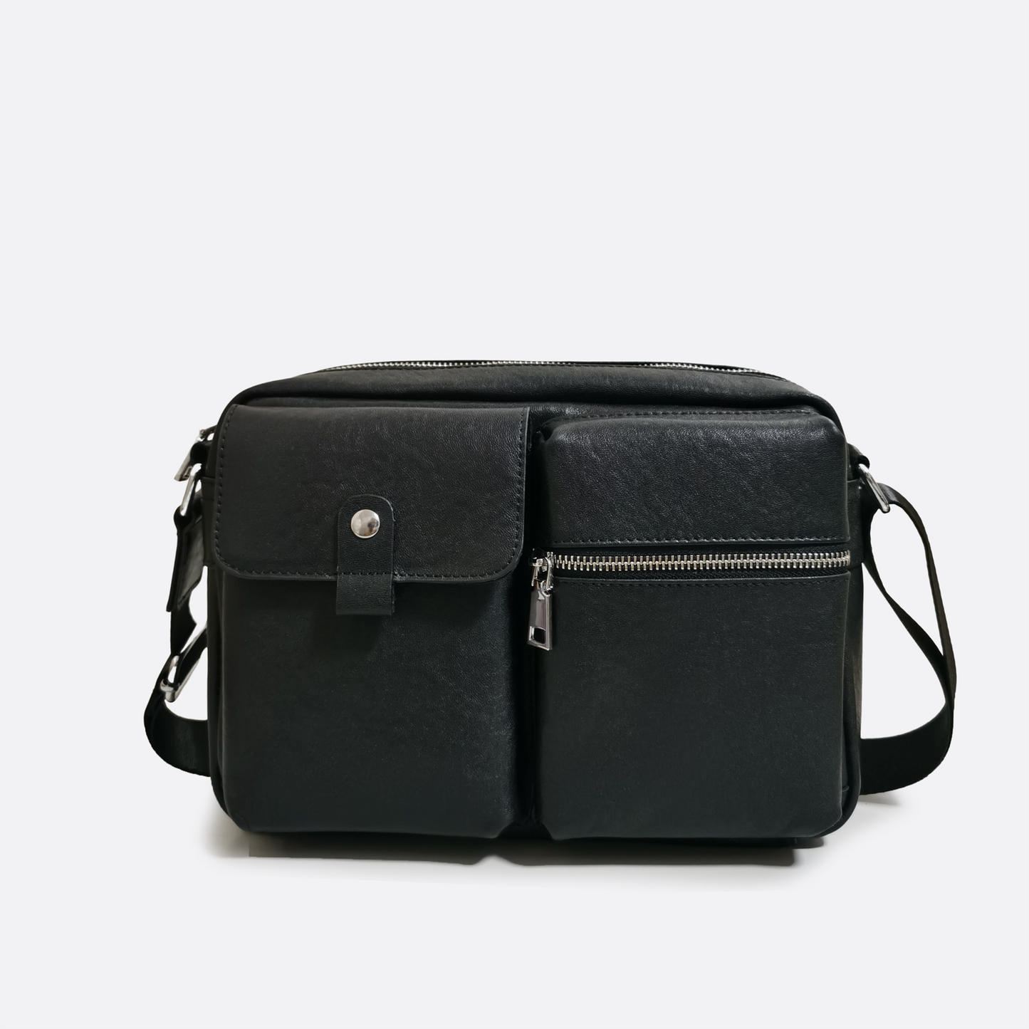 Davel V3 design unisex genuine cowhide leather sling bag