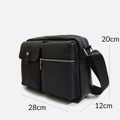 Davel V3 design unisex genuine cowhide leather sling bag