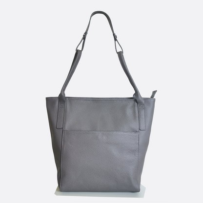 Women's genuine cowhide leather handbag Basket Lock V4 design