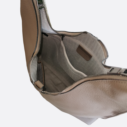 Women's genuine cowhide leather Hobo handbag Dilla design