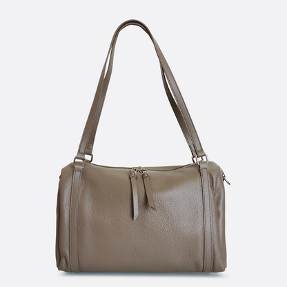 Women's genuine cowhide leather handbag Palour V4 design