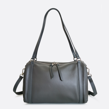 Women's genuine cowhide leather handbag Palour V4 design