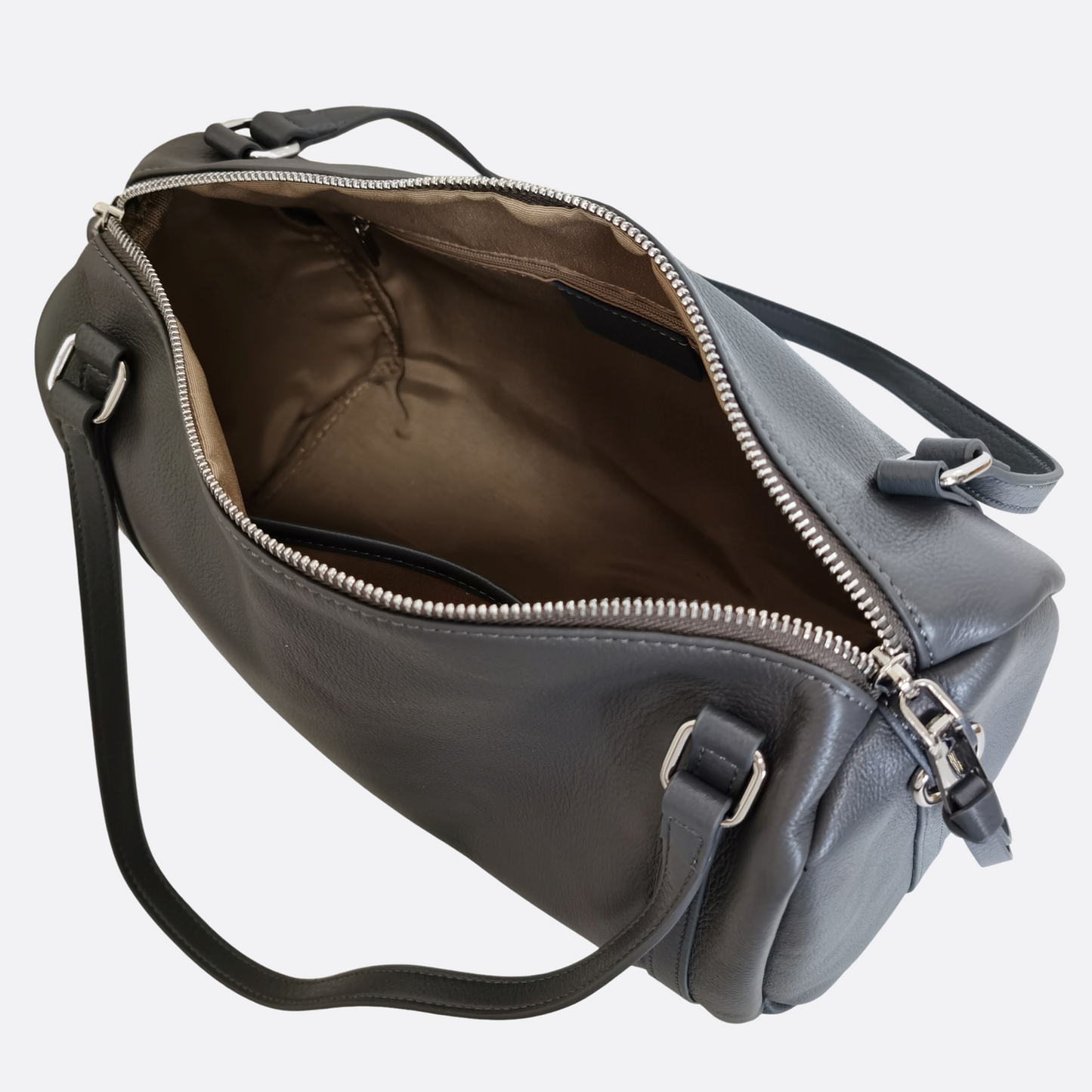 Women's genuine cowhide leather handbag Palour V4 design