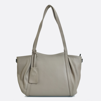 Women's genuine cowhide leather handbag Edgar tote design