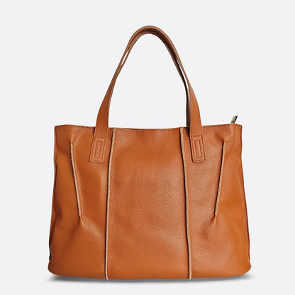 Women's genuine cowhide leather handbag Sophia design