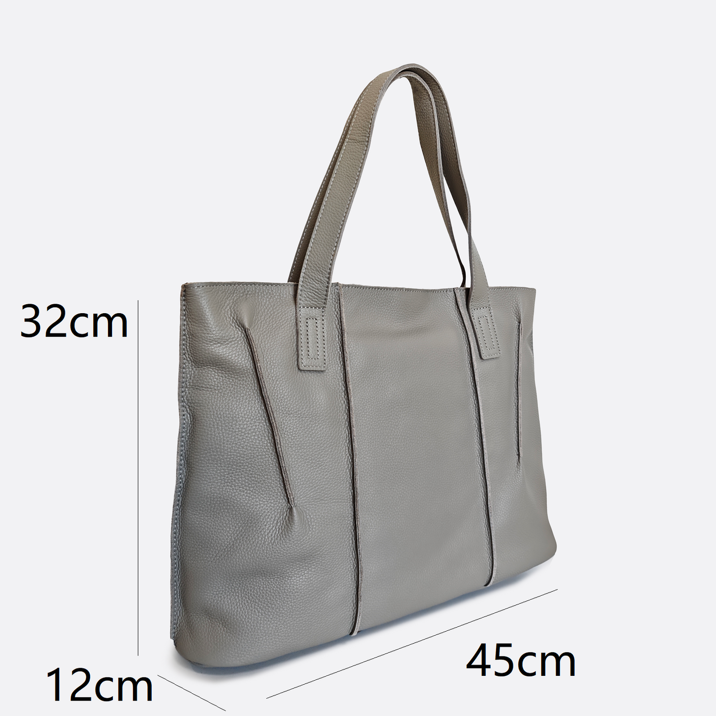 Women's genuine cowhide leather handbag Sophia design