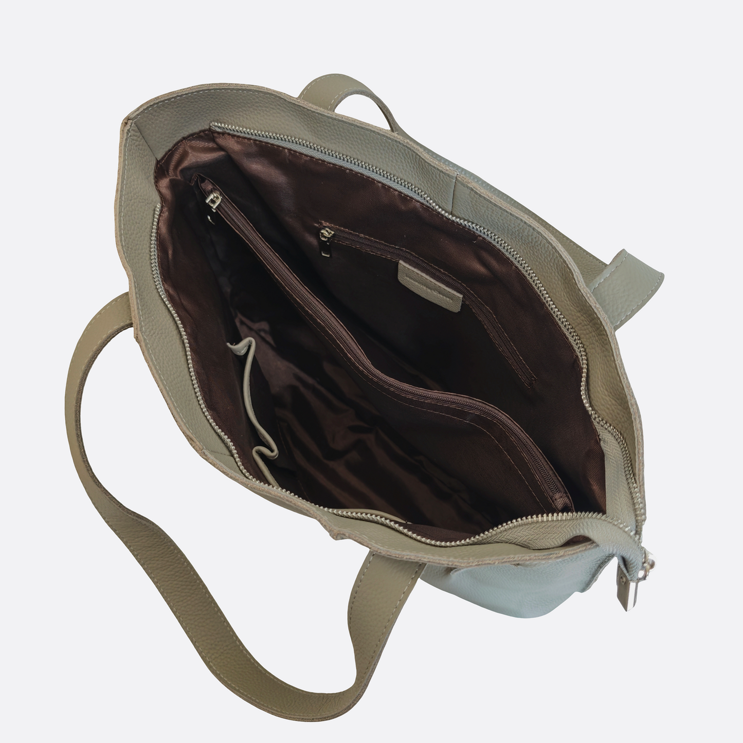 Women's genuine cowhide leather handbag Sophia design