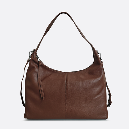 Women's genuine cowhide leather handbag Shell V4 design