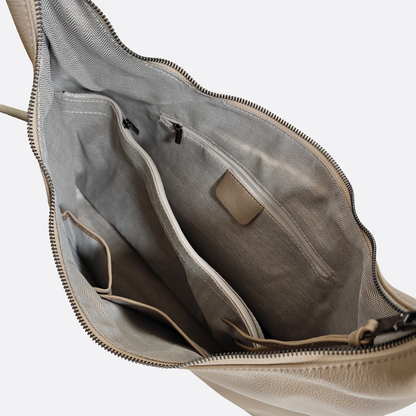 Women's genuine cowhide leather handbag Shell V4 design