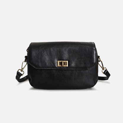 Women's genuine cowhide leather messenger satchel bag handbag Boite V2 design