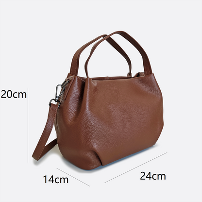 Women's genuine cowhide leather handbag Kunis V2 design