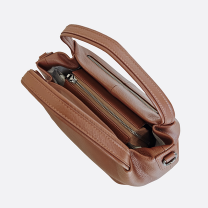 Women's genuine cowhide leather handbag Kunis V2 design