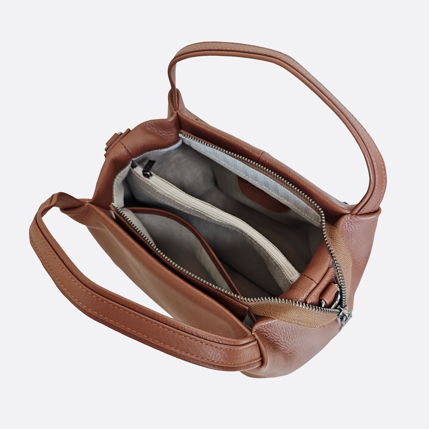 Women's genuine cowhide leather handbag Kunis V2 design