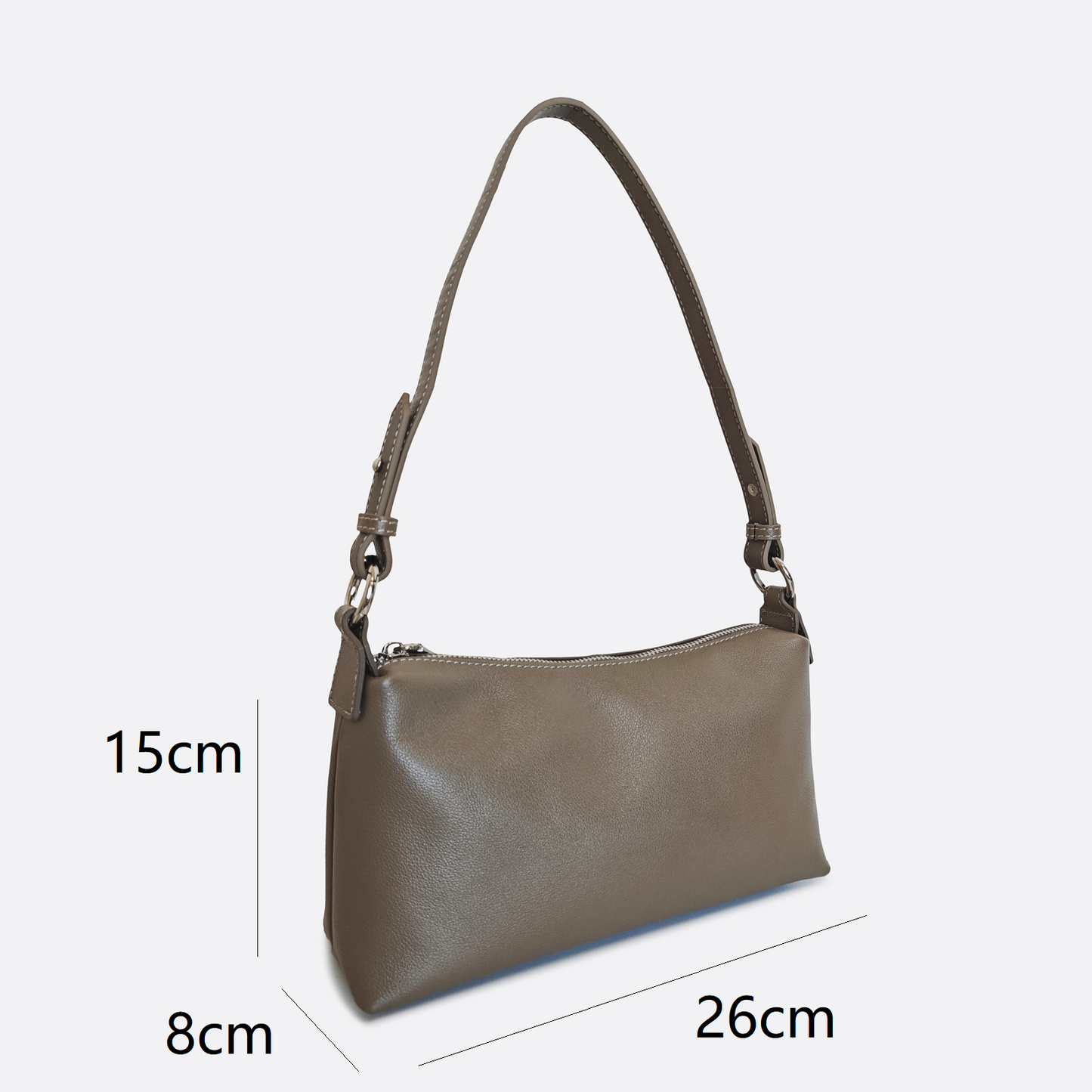 Women's genuine cowhide leather handbag Ingot V4 design