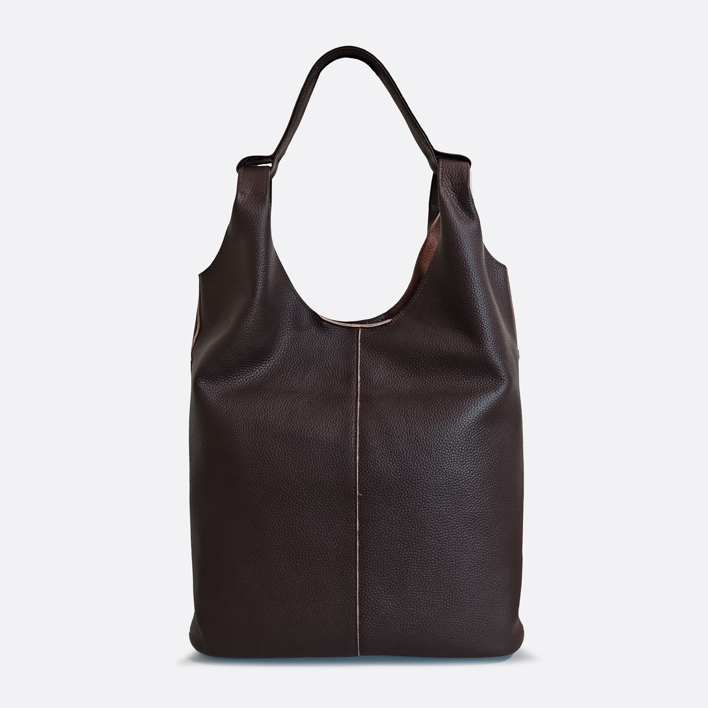 Women's genuine cowhide leather hobo handbag Dilla two handle V2 design