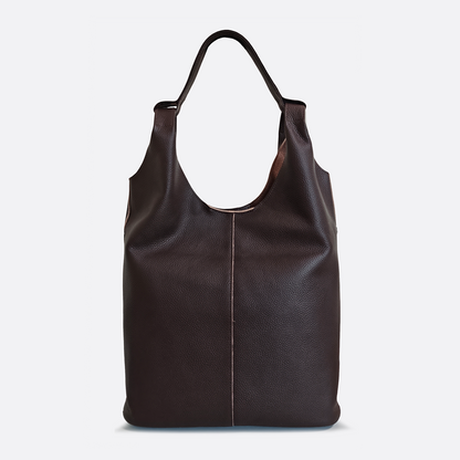 Women's genuine cowhide leather hobo handbag Dilla two handle V2 design