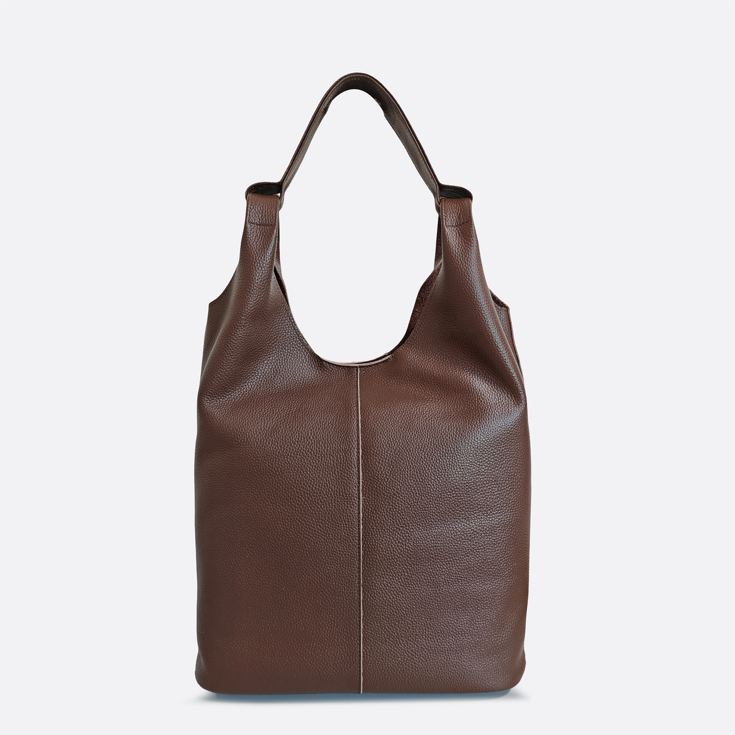 Women's genuine cowhide leather hobo handbag Dilla two handle V2 design