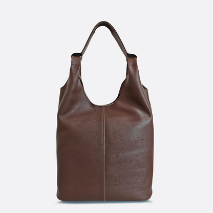 Women's genuine cowhide leather hobo handbag Dilla two handle V2 design