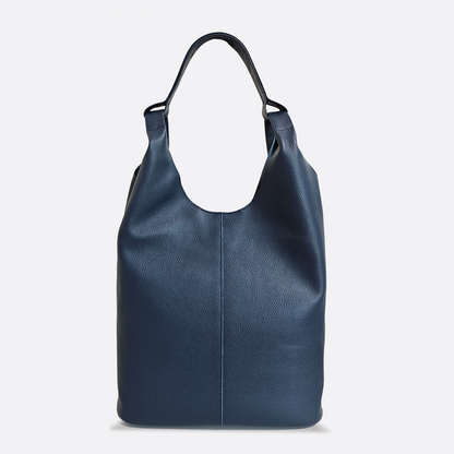 Women's genuine cowhide leather hobo handbag Dilla two handle V2 design