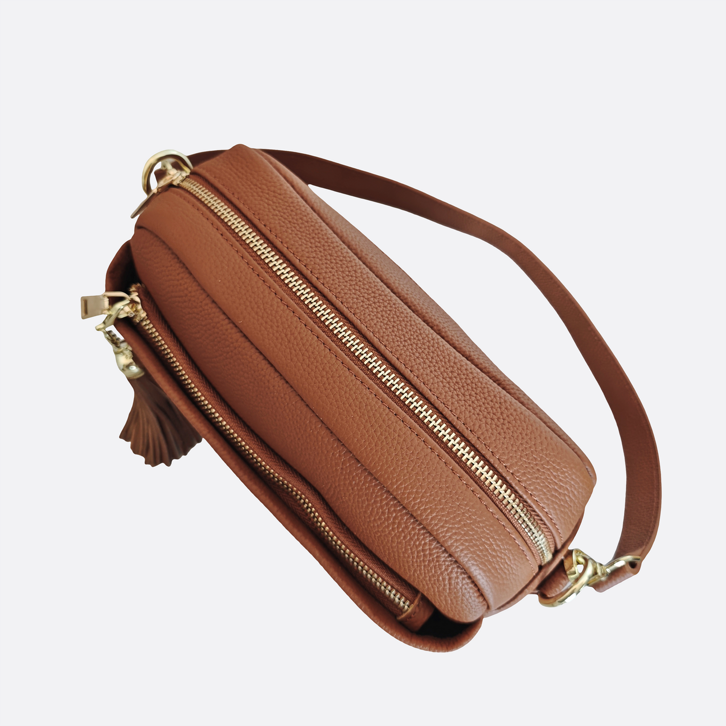 Women's genuine cowhide leather handbag Murca V6 design