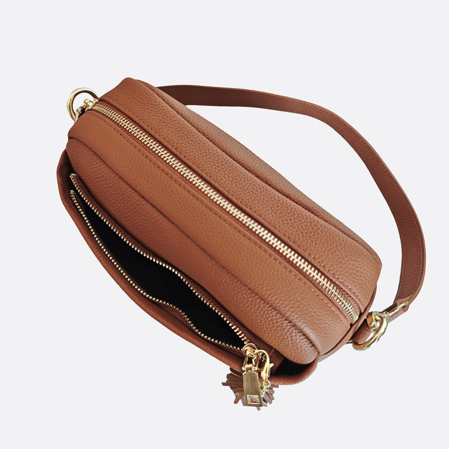 Women's genuine cowhide leather handbag Murca V6 design