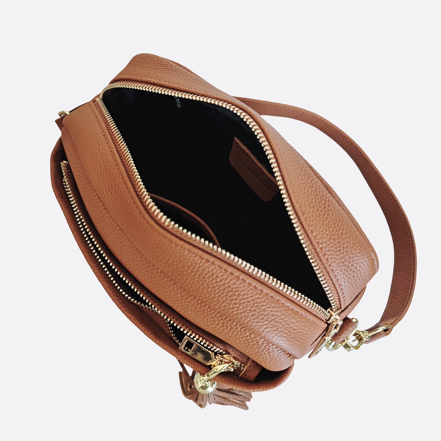 Women's genuine cowhide leather handbag Murca V6 design