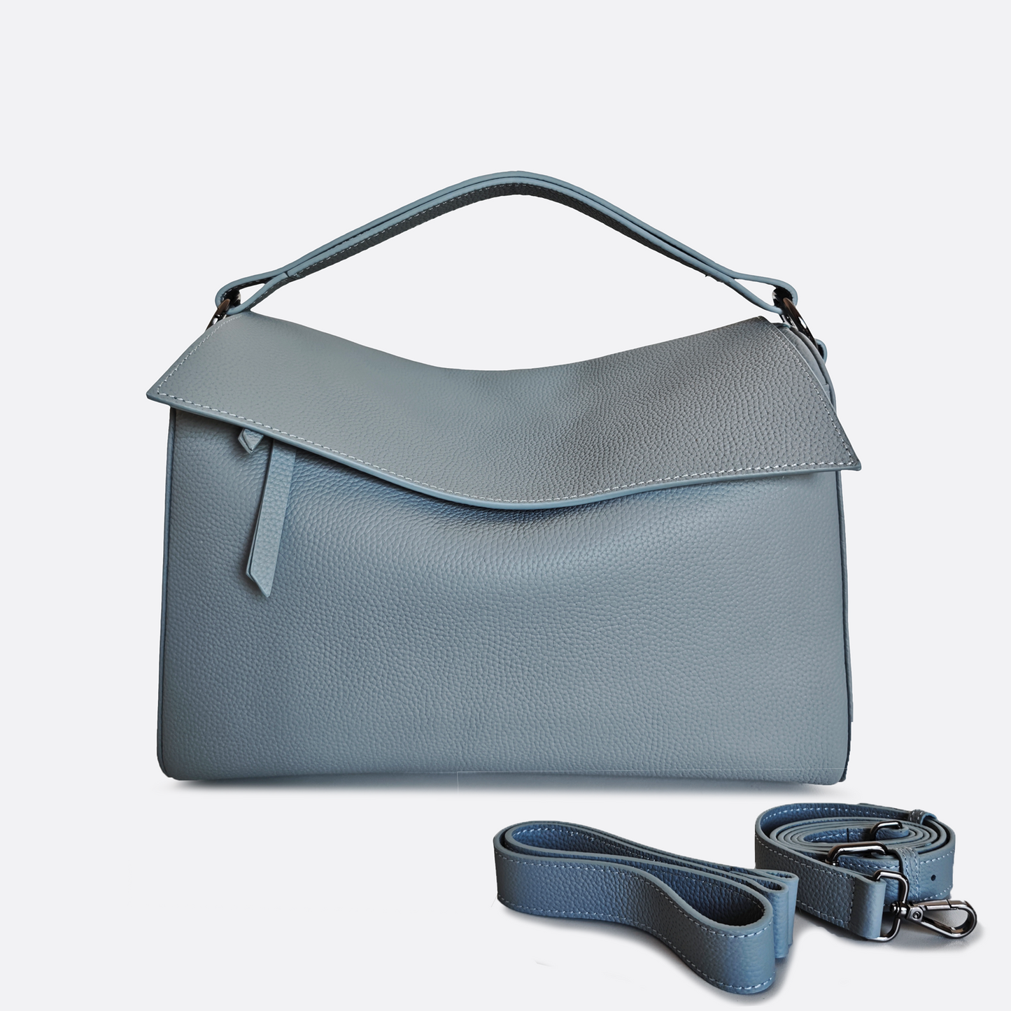 Women's genuine cowhide leather handbag Trika V4 design